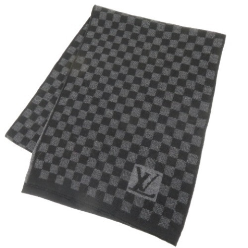 74471LOUIS VUITTON ルイヴィトン 極美品 エシャルププティダミエ 防寒