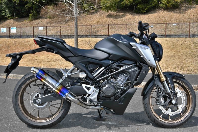 新品 ビームス CB125R (8BJ-JC91)用 R-EVO フルエキ ヒートチタン