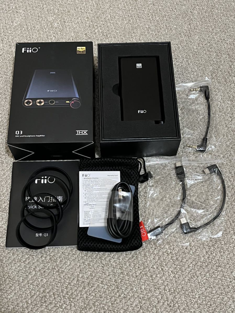 Fiio Q3 DAC ポータブル ヘッドホンアンプ | www.navistar.ind.br