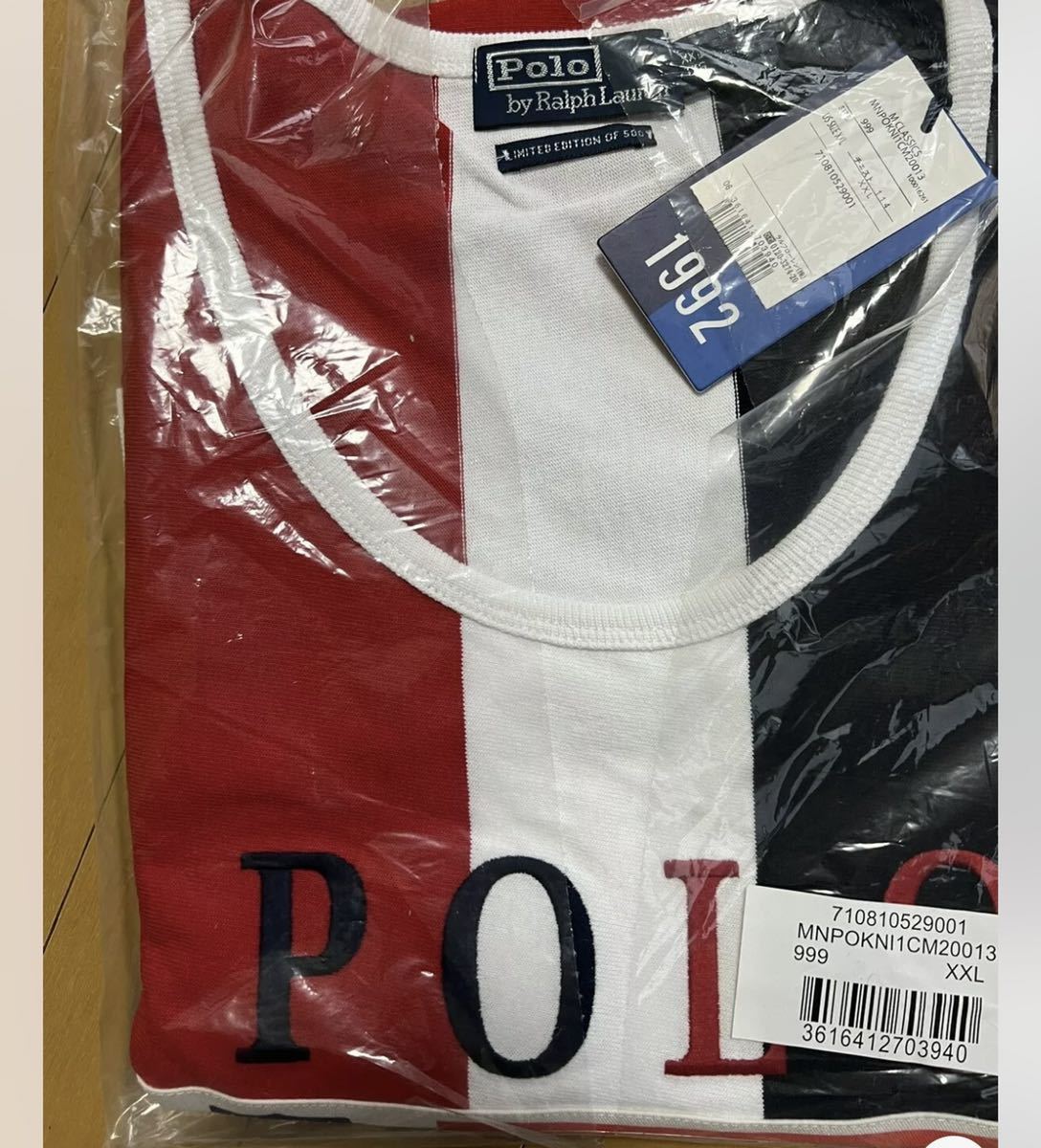 最大55%OFFクーポン limited polo 1992 Tokyo stadium タンクトップXL