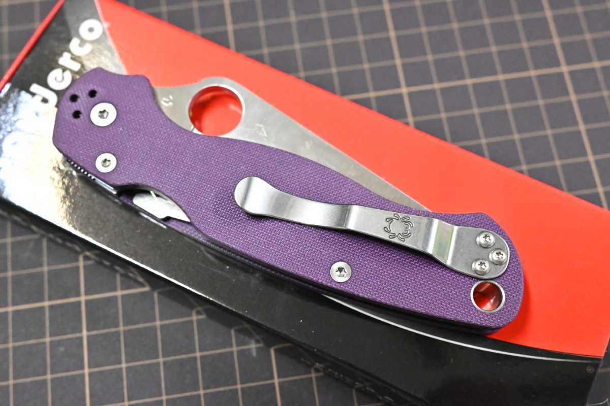 Spyderco paramilitary2 スパイダルコ パラミリタリー2 CPM Spyderco paramilitary2 スパイダルコ パラミリタリー2 CPM
