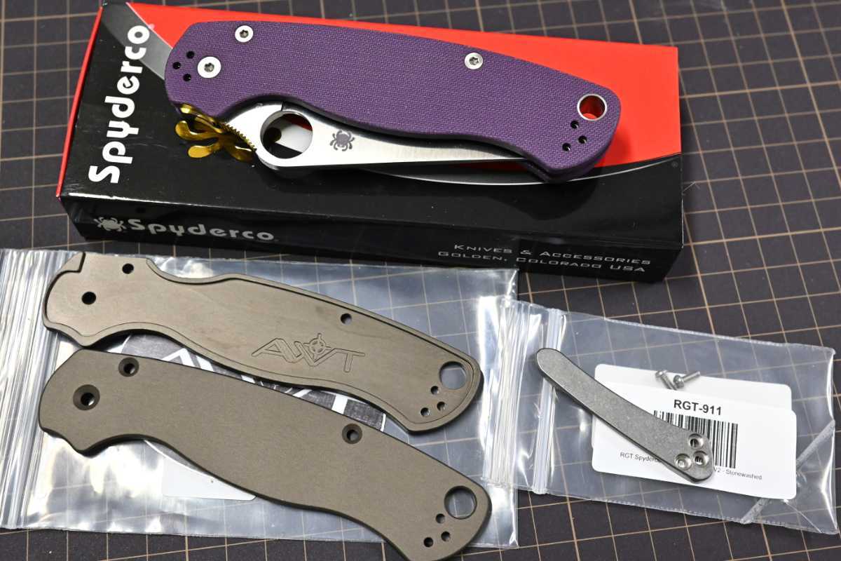 Spyderco paramilitary2 スパイダルコ パラミリタリー2 CPM-CRUWEAR