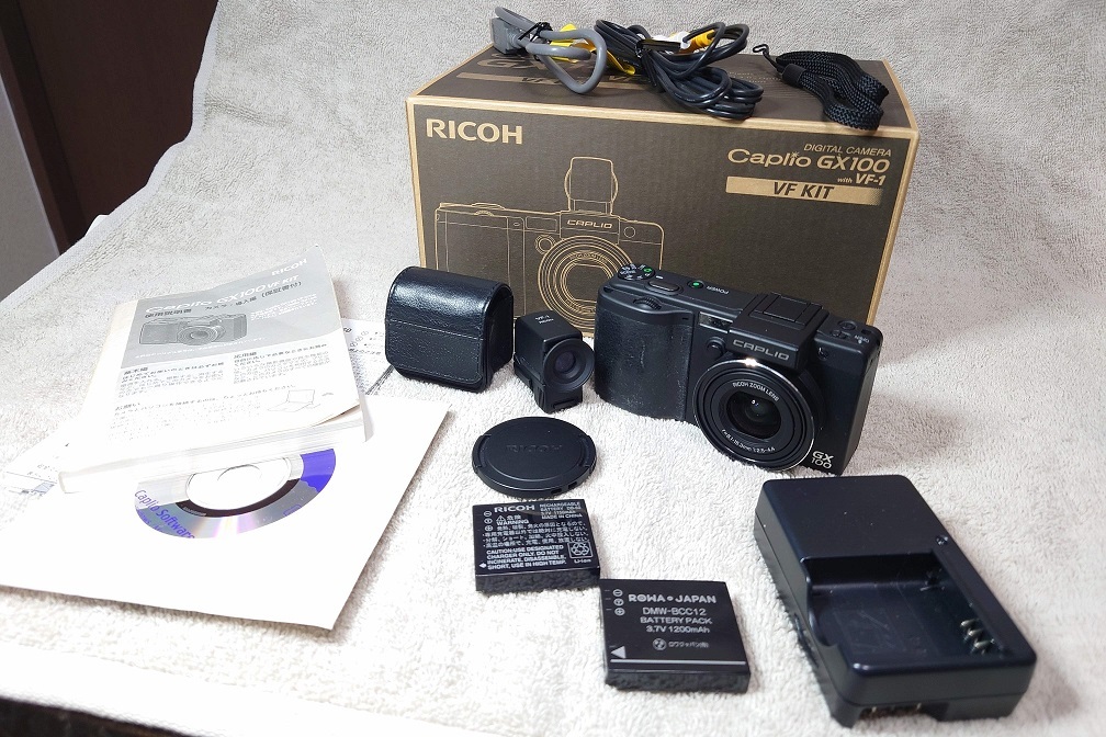 RICOH Caplio GX100 VF KIT リコー　カプリオ　　液晶ビューファインダーセット　_画像1