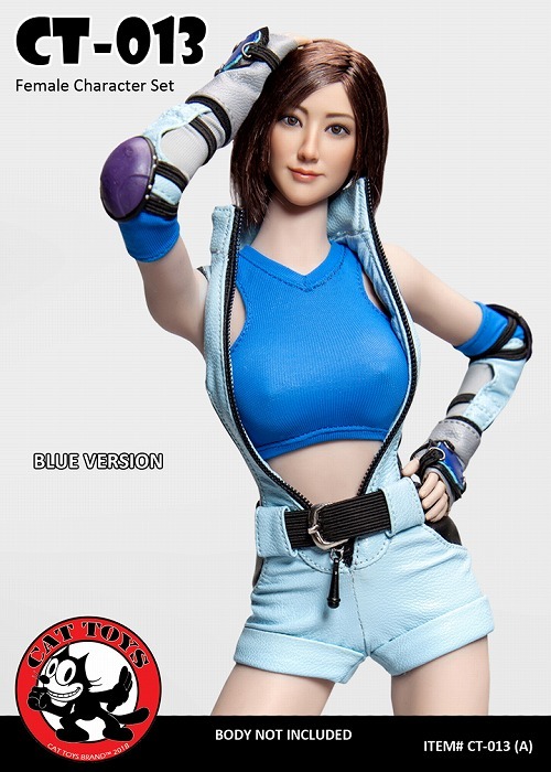 CATTOYS ファンタジー ファイティング ガール ブルー セット 1/6 CATTOYS ファンタジー ファイティング ガール ブルー セット 1/6