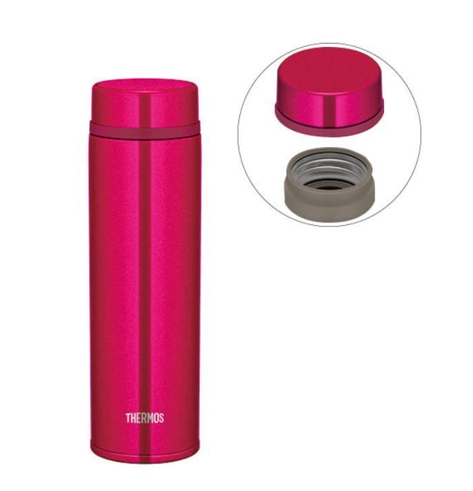 ★サーモス THERMOS 新品 軽量 丸洗い 保冷 保温 ステンレス 真空断熱 ケータイマグ ボトル 魔法瓶 水筒 [JNW480SBR1N]一 acc★QWER★_画像1