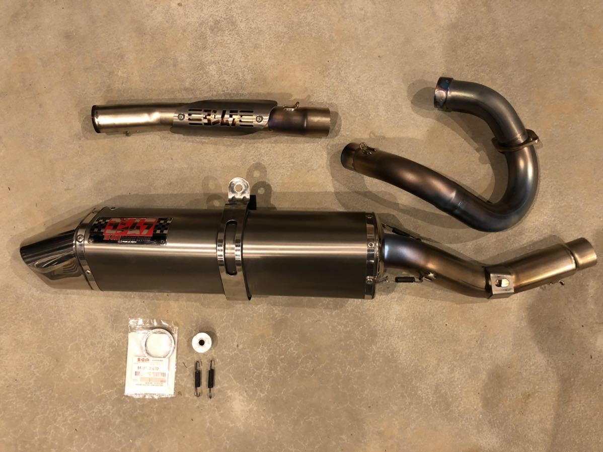 ヨシムラ DR-Z400 S SM Tri-Coneチタンサイクロン 美品 capacitacion