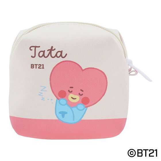 BTS 防弾少年団 LINEフレンズ　BT21 ポーチコレクション　～BABY SLEEPING TIME～ TATA テヒョン　キムテヒョン　テテ　V_画像1