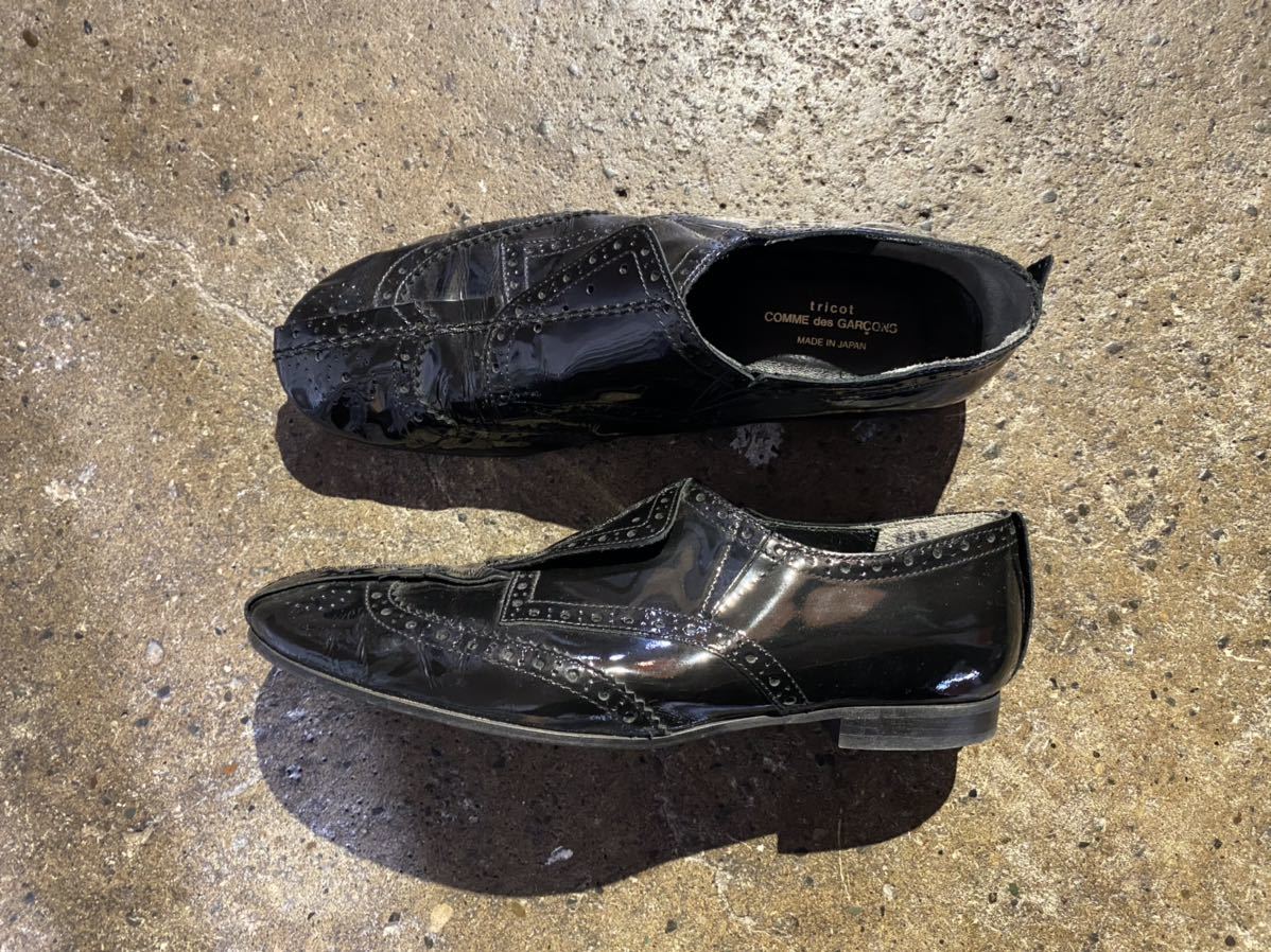 tricot COMME des GARCONS トリコ コムデギャルソン Wing Tip Slip-on