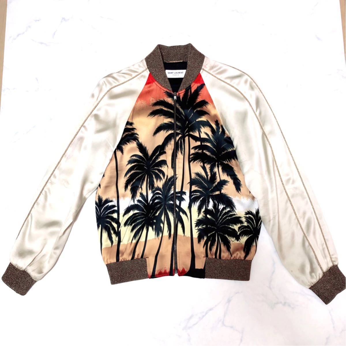 正規品 Paris Laurent Saint サイズ34 サンローランパリ レディース メンズ テディジャケット スカジャン ボンバージャケット テディ パームツリー その他ジャケット Reachahand Org 正規品 Paris Laurent Saint サイズ34 サンローランパリ レディース メンズ テディジャケット スカジャン ボンバージャケット テディ パームツリー その他ジャケット Reachahand Org