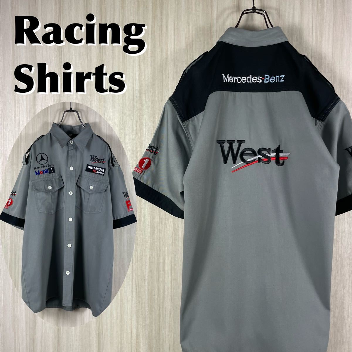 入手困難】マクラーレン・メルセデス F1 全刺繍 企業ロゴ 切替 入手困難】マクラーレン・メルセデス F1 全刺繍 企業ロゴ 切替