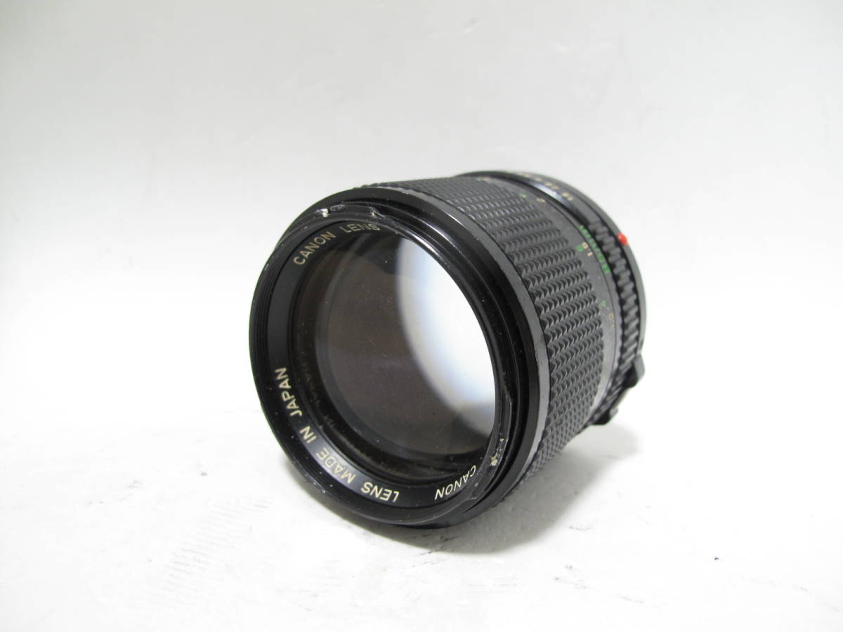 希少レンズ Canon キャノン ASPHERICAL FD 85mm f1.2