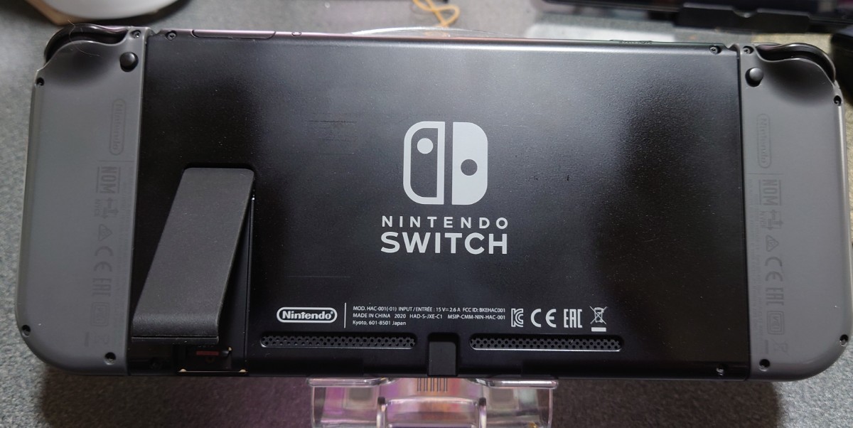 Nintendo Switch 本体 (ニンテンドースイッチ) Joy-Con(L)/(R) グレー 新モデル
