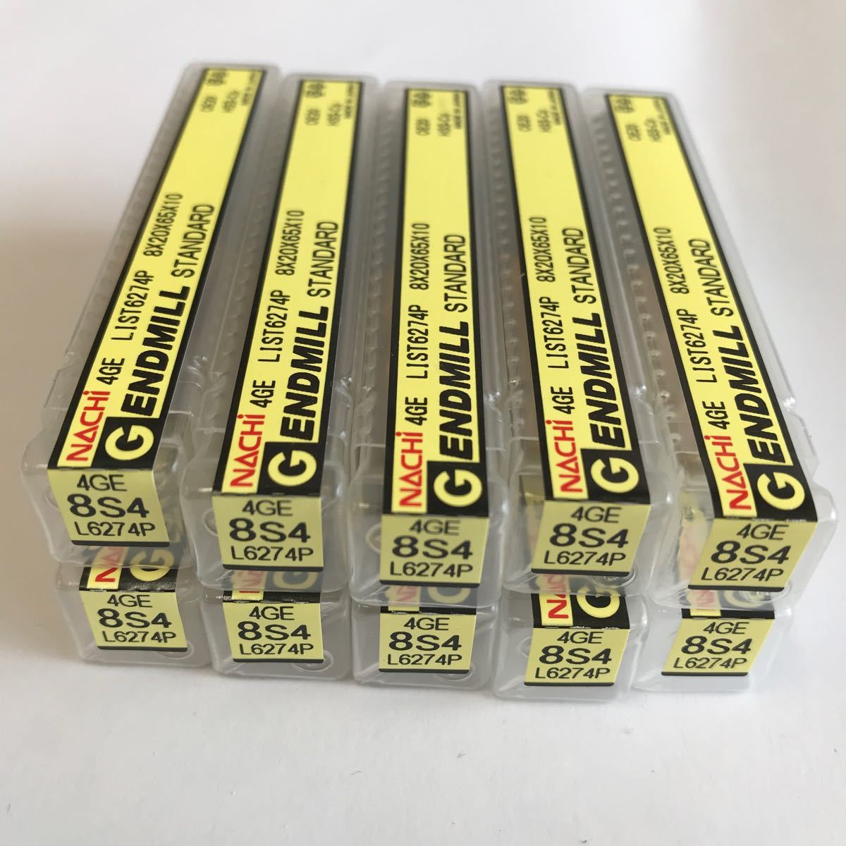 ナチ エンドミル φ8 10本セット | monsterdog.com.br