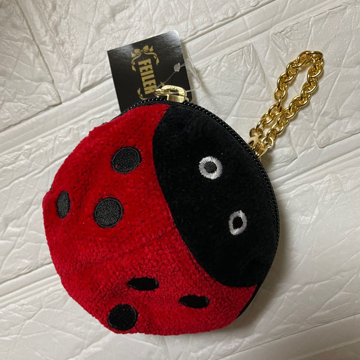 リアル フェイラーチャーム てんとう虫完売品 - ポーチ - reachahand.org