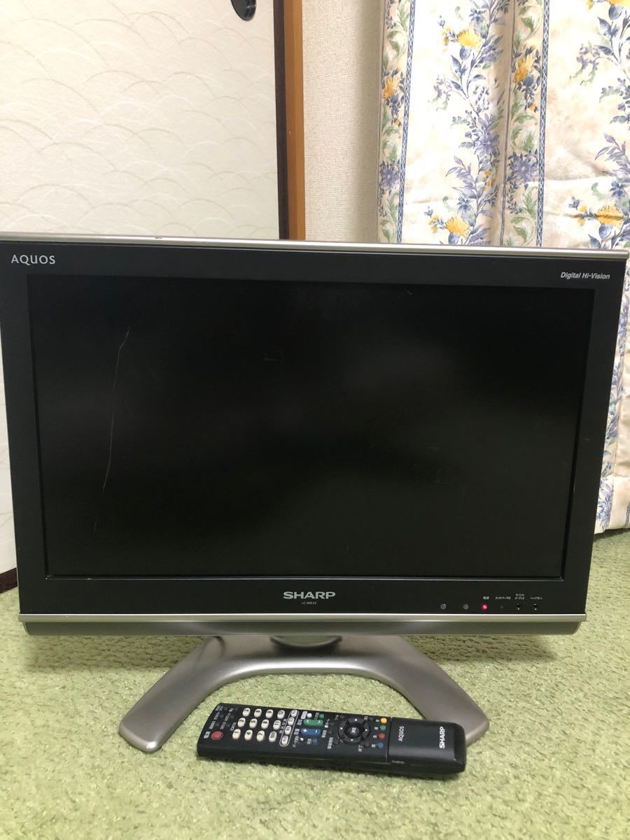 11582 SHARP 液晶カラーテレビ AQUOS 2008年製 20V 🚗2月23、25 11582 SHARP 液晶カラーテレビ AQUOS 2008年製 20V 🚗2月23、25