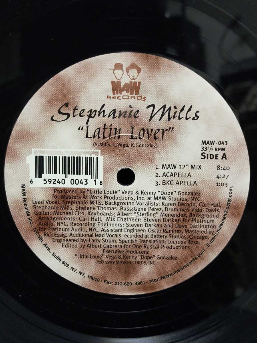 Stephanie Mills - Latin Lover【12inch】1999' Us Original/MAW_画像2