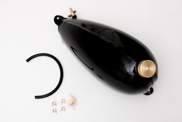 汎用品 ガソリンタンク 銅製 タンクキャップ コック セット カスタム