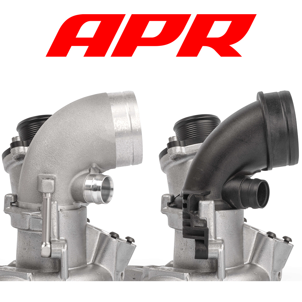 APR カーボンファイバー+アルミ鋳造 ターボインレットパイプ アップグレード セット 2013-2021年 フォルクスワーゲン ゴルフ7 GTI / R 2.0L_画像5