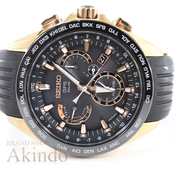 SEIKO セイコー アストロン GPSソーラー電波 SBXB055 8X53-0AC0 黒