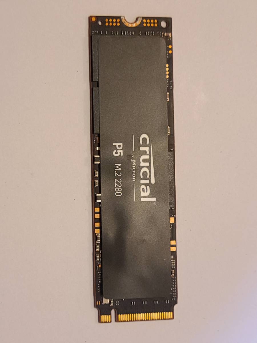 Crucial SSD P5シリーズ 500GB M.2 NVMe接続 CT500P5SSD8JP