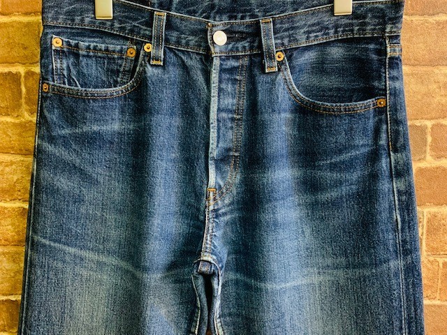 ★SRILANKA製！2000'sリーバイス.Levi's501.雰囲気◎.ユーズドデニム.W31.古着.ルードロックバイカー.f&e.ヴィンテージラギッドスタイル/9