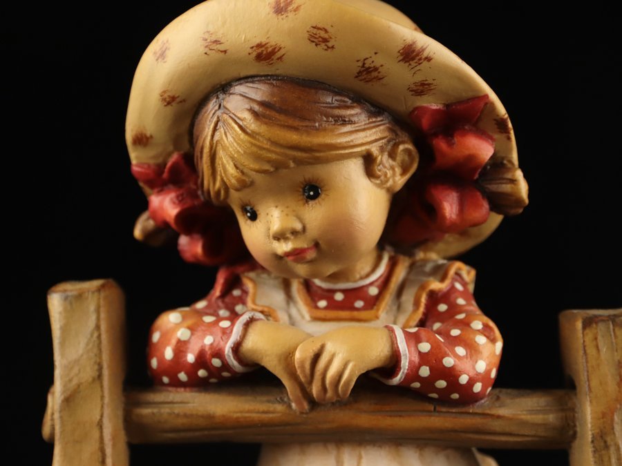 魁 本物保証 厳選作品 ANRIアンリ Sarah Kay サラ ケイ /木彫り 人形 