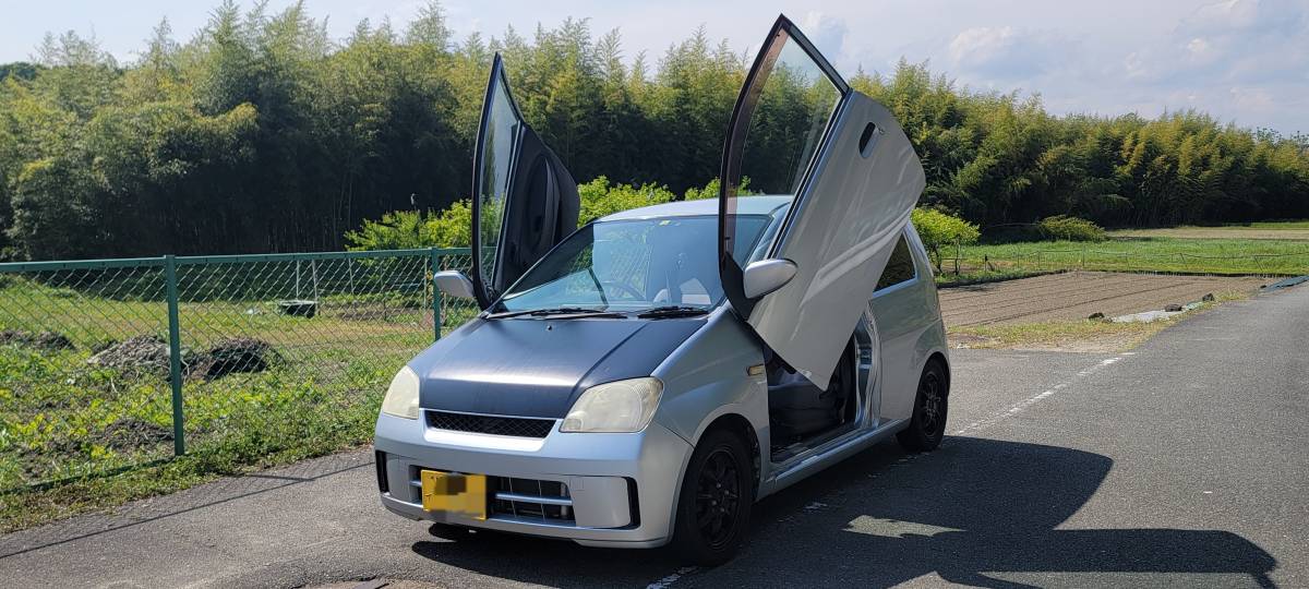 L250S ミラ 3ドア 平成15年式 ガルウイング仕様 AT3 から 5MT載せ替え