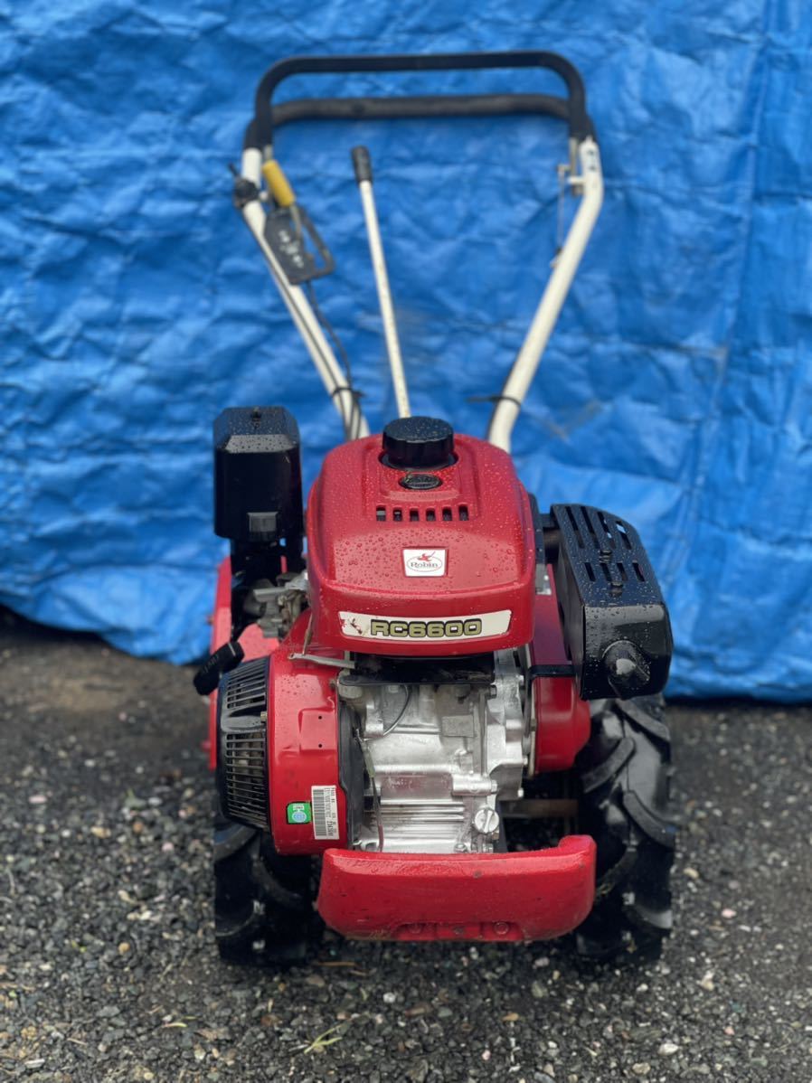 ☆管理機 耕運機 ロビン RC6600 三菱 MMR6 ☆ダブル正逆☆動作 ☆管理機 耕運機 ロビン RC6600 三菱 MMR6 ☆ダブル正逆☆動作