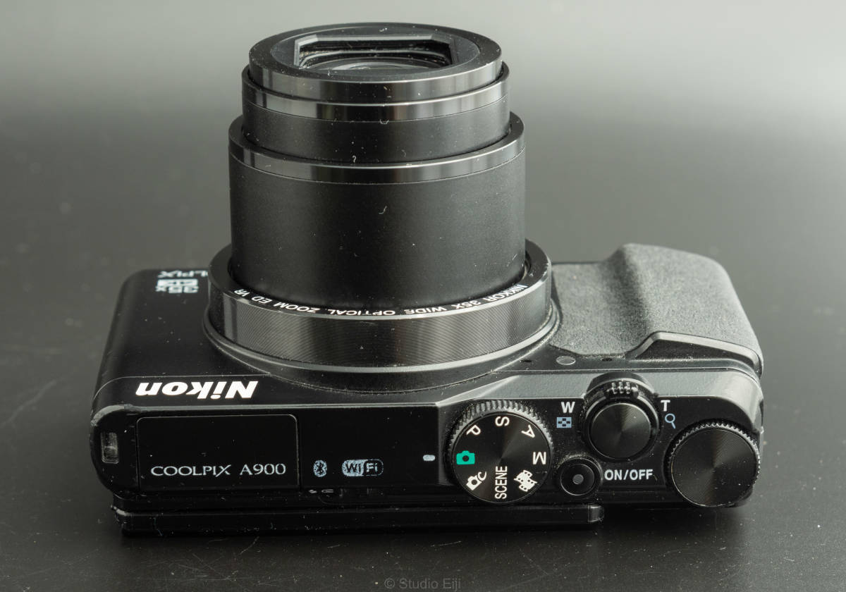 【通電ジャンク】Nikon　デジタルカメラ　COOLPIX　A900　光学35倍　EN-EL12付_画像5