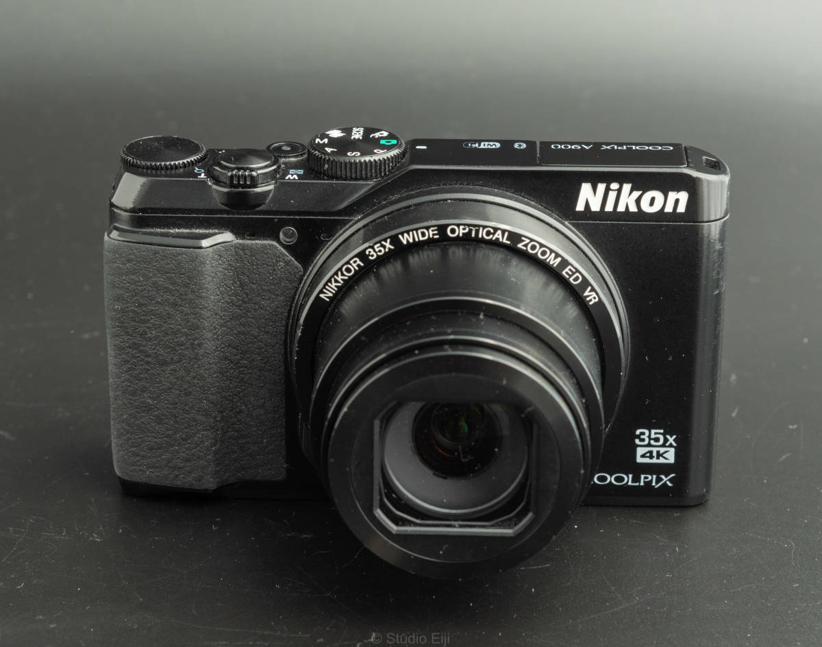 【通電ジャンク】Nikon　デジタルカメラ　COOLPIX　A900　光学35倍　EN-EL12付_画像2