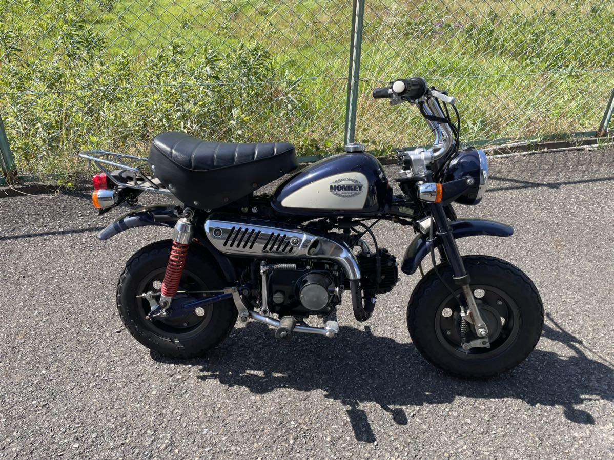 モンキー Z50j 実働 書付 フレーム エンジン ホンダ純正 エンジンOH