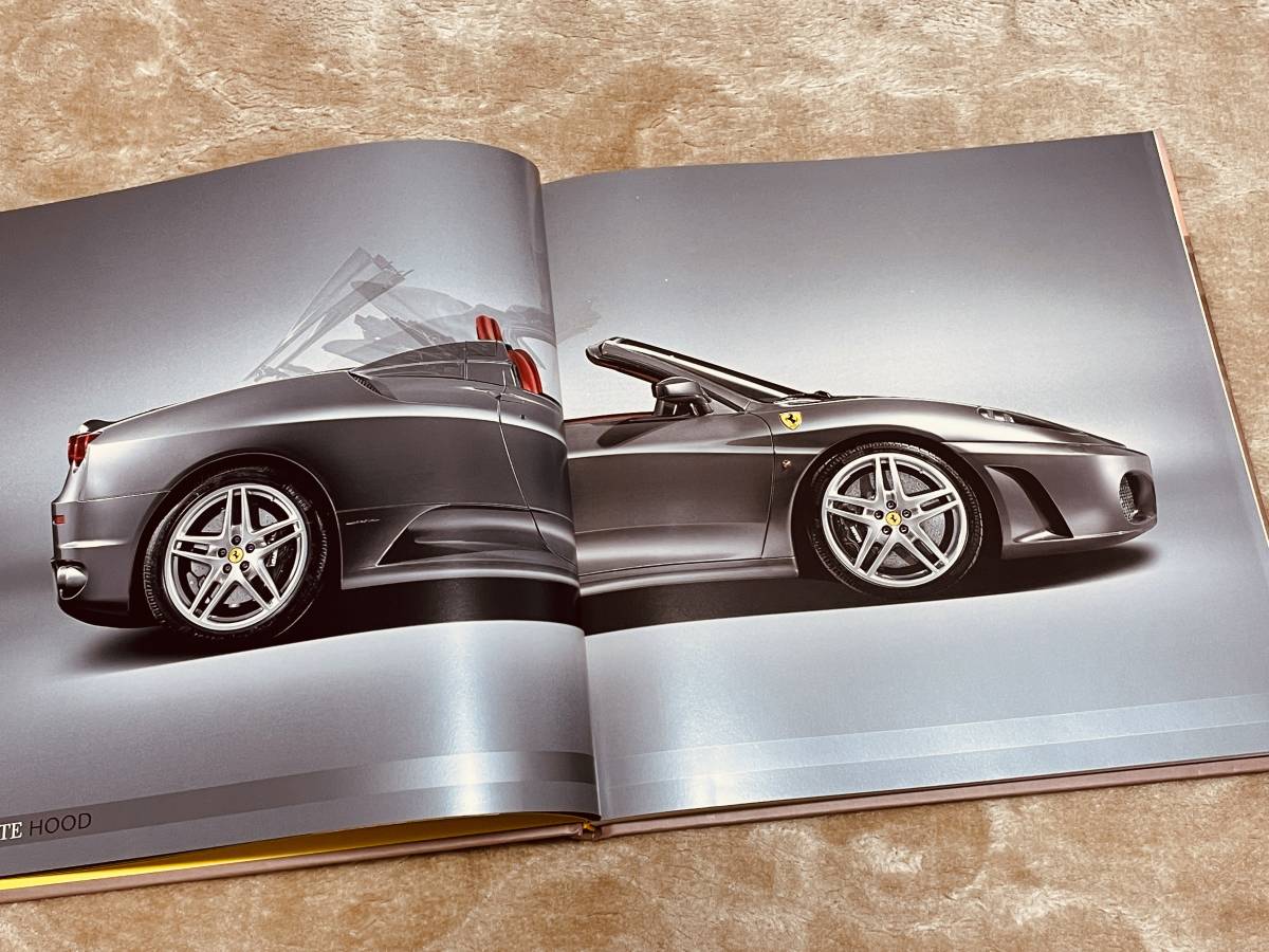 ***[ free shipping ][ beautiful goods ]Ferrari Ferrari F430 Spider ** hard cover specification thickness . catalog 2005 year issue ***