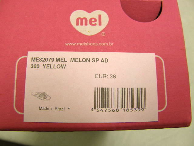 ★新品・長期保管品★MEL/メル MELON SP AD バタフライサンダル 24cm_画像6