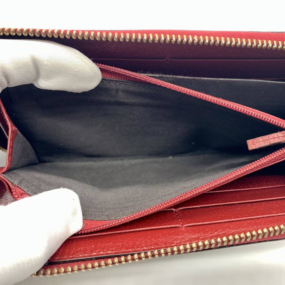 1円~【未使用級】GUCCI グッチ ティアン 長財布 サイフ ウォレット