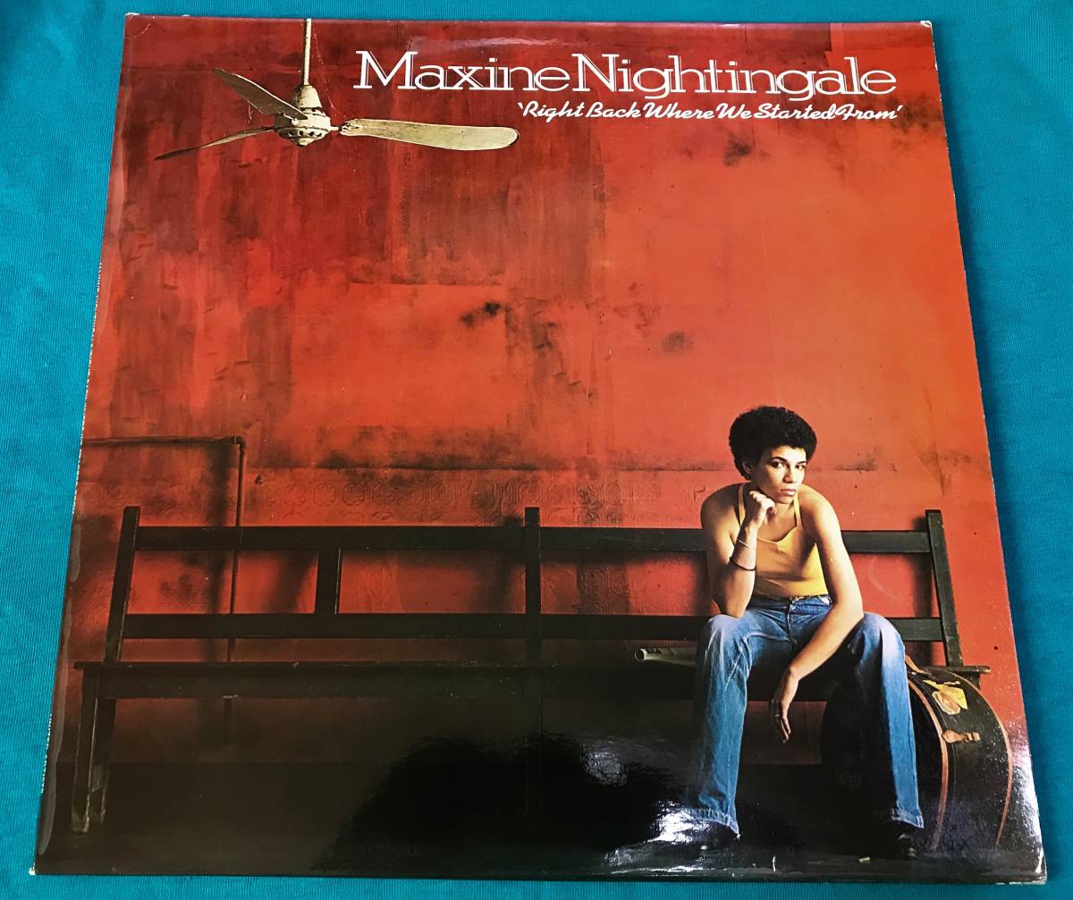 LP●Maxine Nightingale / Right Back Where We Started From HOLLAND盤5C062-97807_画像1