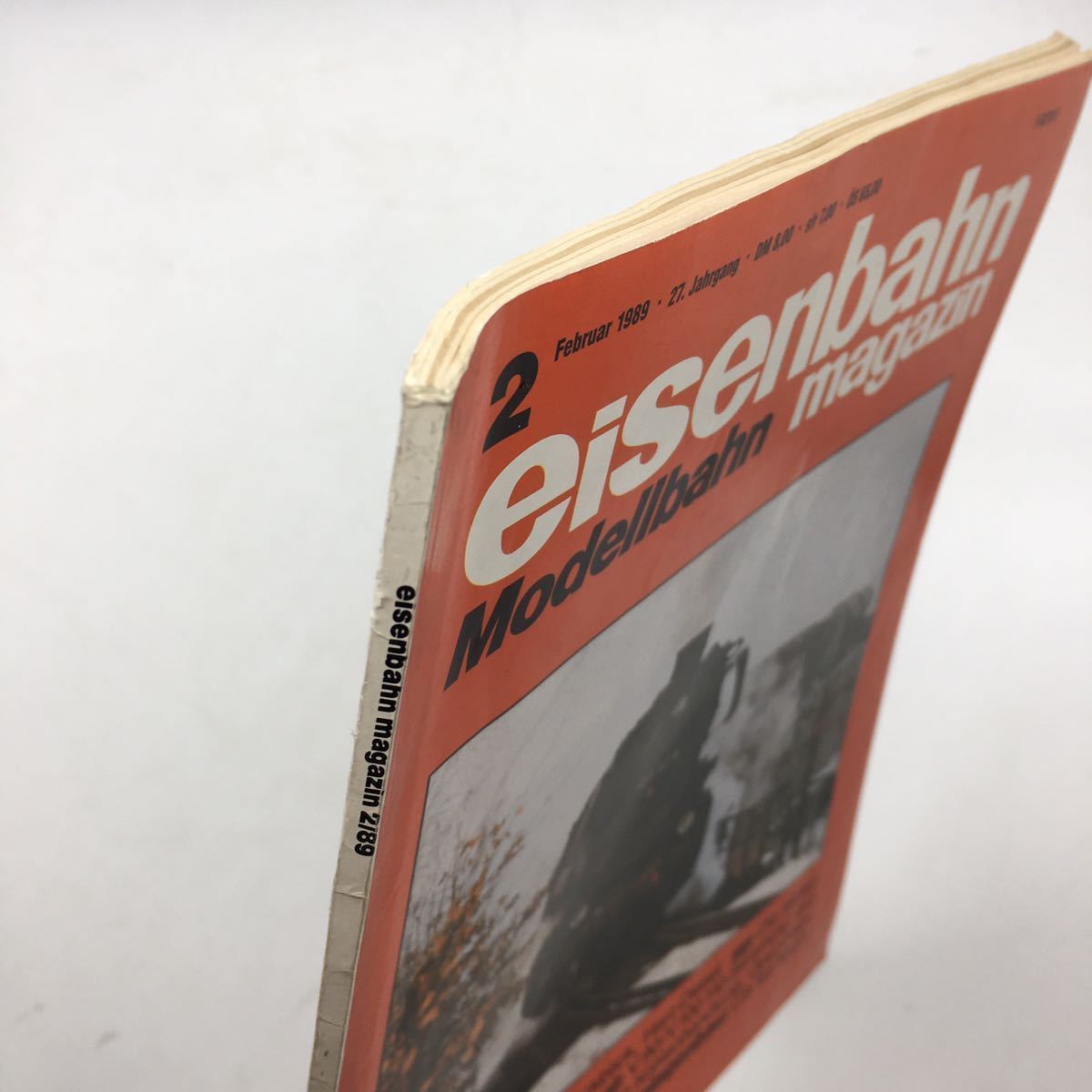 【洋書】 eisenbahn magazin modellbahn 1989 Feb　アイゼンバーンマガジン　外国鉄道模型　資料　文献　写真　蒸気機関車　雑誌　x2ny27_画像2