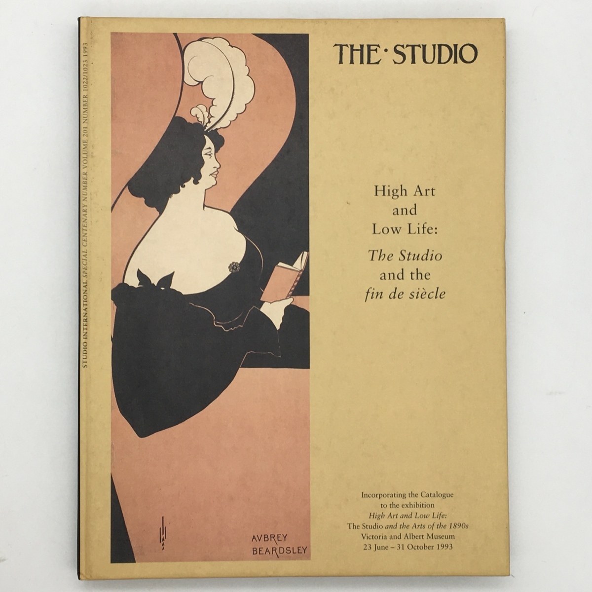 【美術史】美術雑誌「The Studio」と世紀末「The Studio - High Art and Low Life」1993年　144p☆ビアズリーが創刊に参加した雑誌　by6yn9_画像1