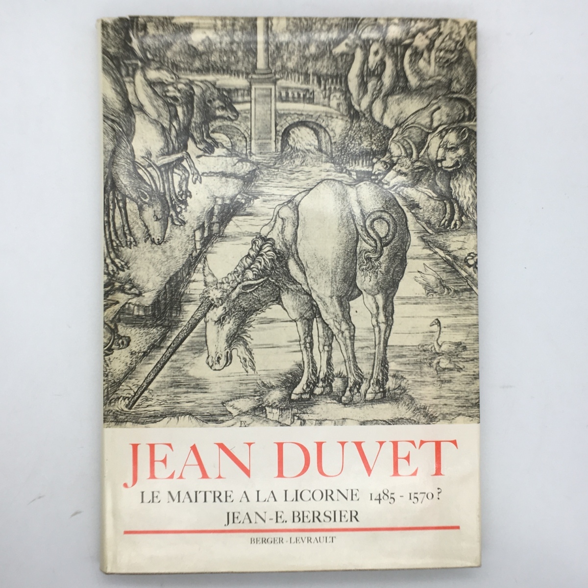 【画集】ジャン・デュベ　作品集「Jean Duvet, le maitre a la licorne, 1485-1570」フランスのルネサンスの版画家 ☆デューラー　by6yn9_画像1