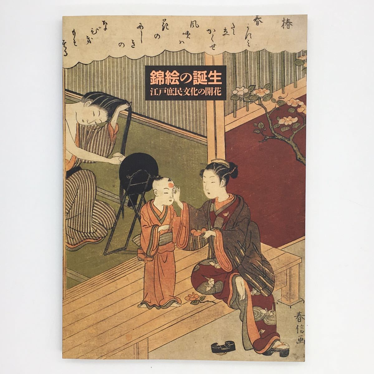 【図録】錦絵の誕生　江戸庶民文化の開花　春信 湖龍斎 宋紫石 大久保巨川 二代目瀬川菊之丞 太田南畝 司馬江漢 平賀源内 勝川春章 ほか_画像1