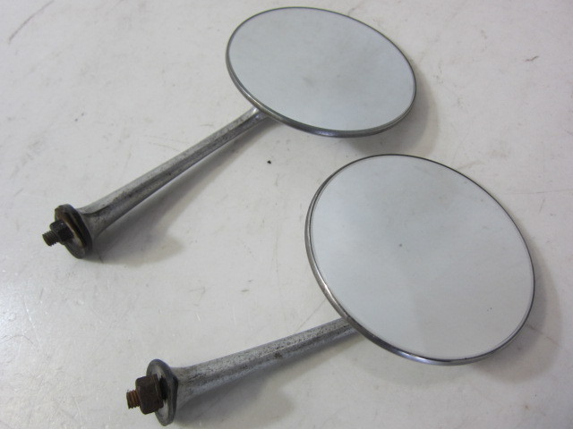 [08R+F4] [ rare ] K111 Subaru 360 original fender mirror left right set mirror left right crack less 