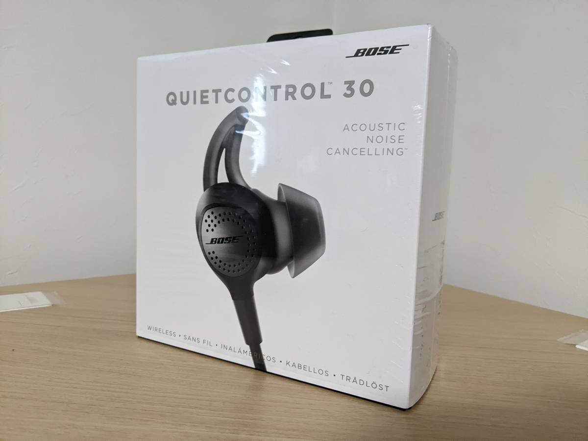 絶品】 未使用 未開封品 Bose QuietControl 30 wireless headphones