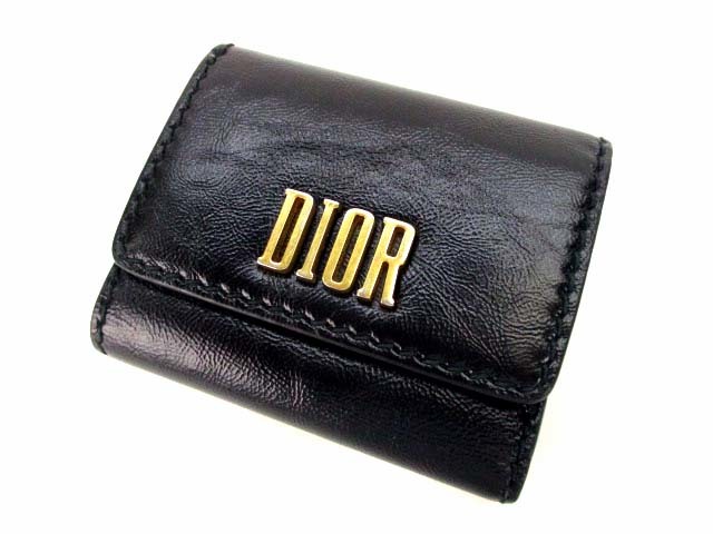 【数量は多】 Christian Dior コンパクトウォレット ディオール 折り財布