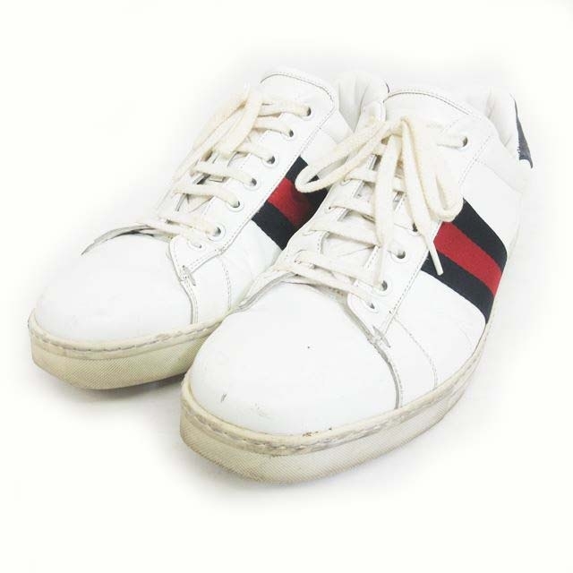 グッチ GUCCI エース ACE ローカット スニーカー シェリーライン