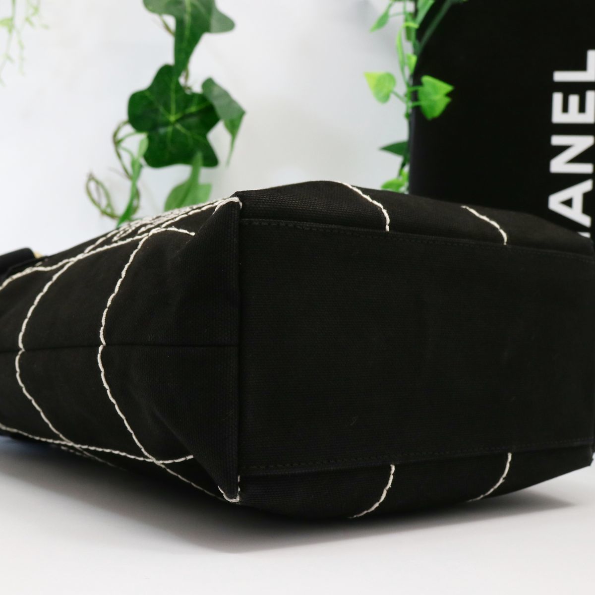 1円【美品】シャネル CHANEL チョコバー トートバッグ ミニ