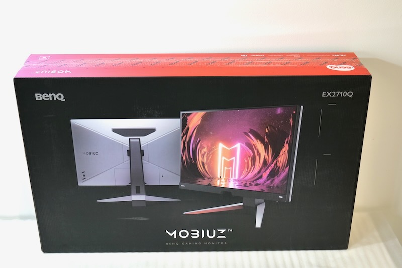 2022年3月末新品購入 BenQ EX2710Q MOBIUZ 27インチ WQHD(2560×1440