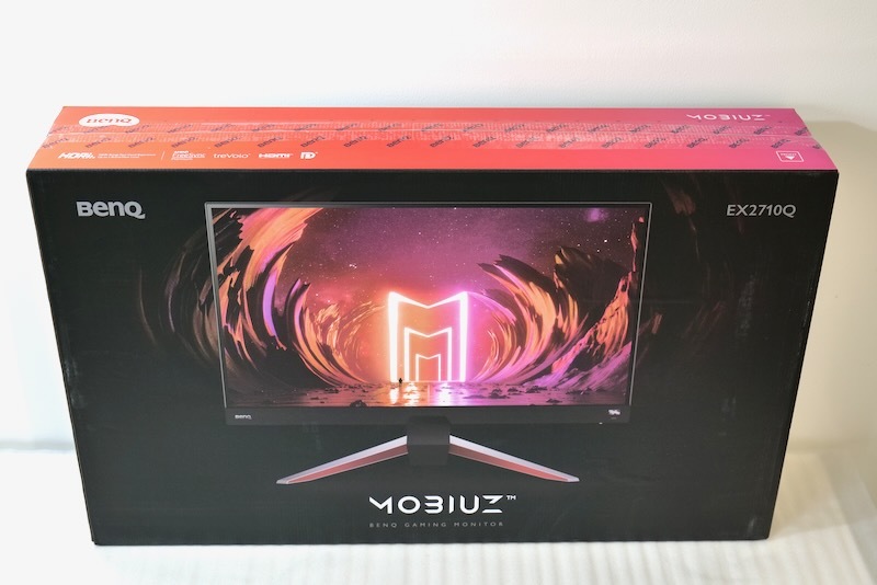 2022年3月末新品購入 BenQ EX2710Q MOBIUZ 27インチ WQHD(2560×1440