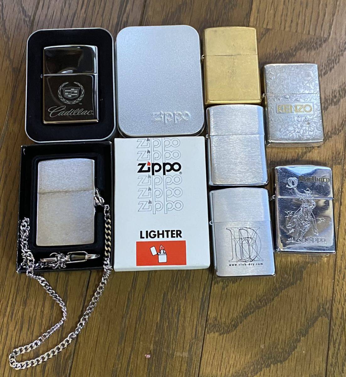 ZIPPO ジッポー 色々 KENZO Marlboro マルボロ他7個とおまけ