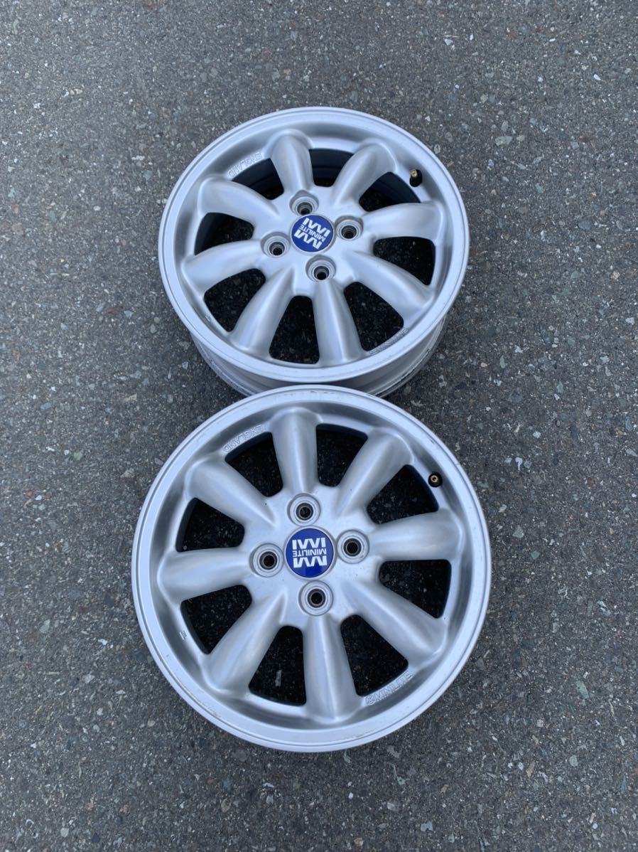 ダイハツ純正オプション MINILITE ミニライト 15インチ 4.5J +45 4穴