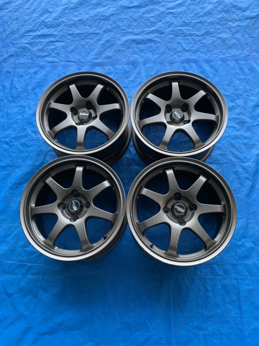A-TECH FINALSPEED ファイナルスピード 15インチ 7J 4穴 PCD100