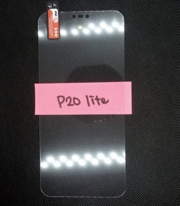 huawei P20 Lite 9H 液晶保護強化ガラスフィルム 1枚　■ファーウェイ　